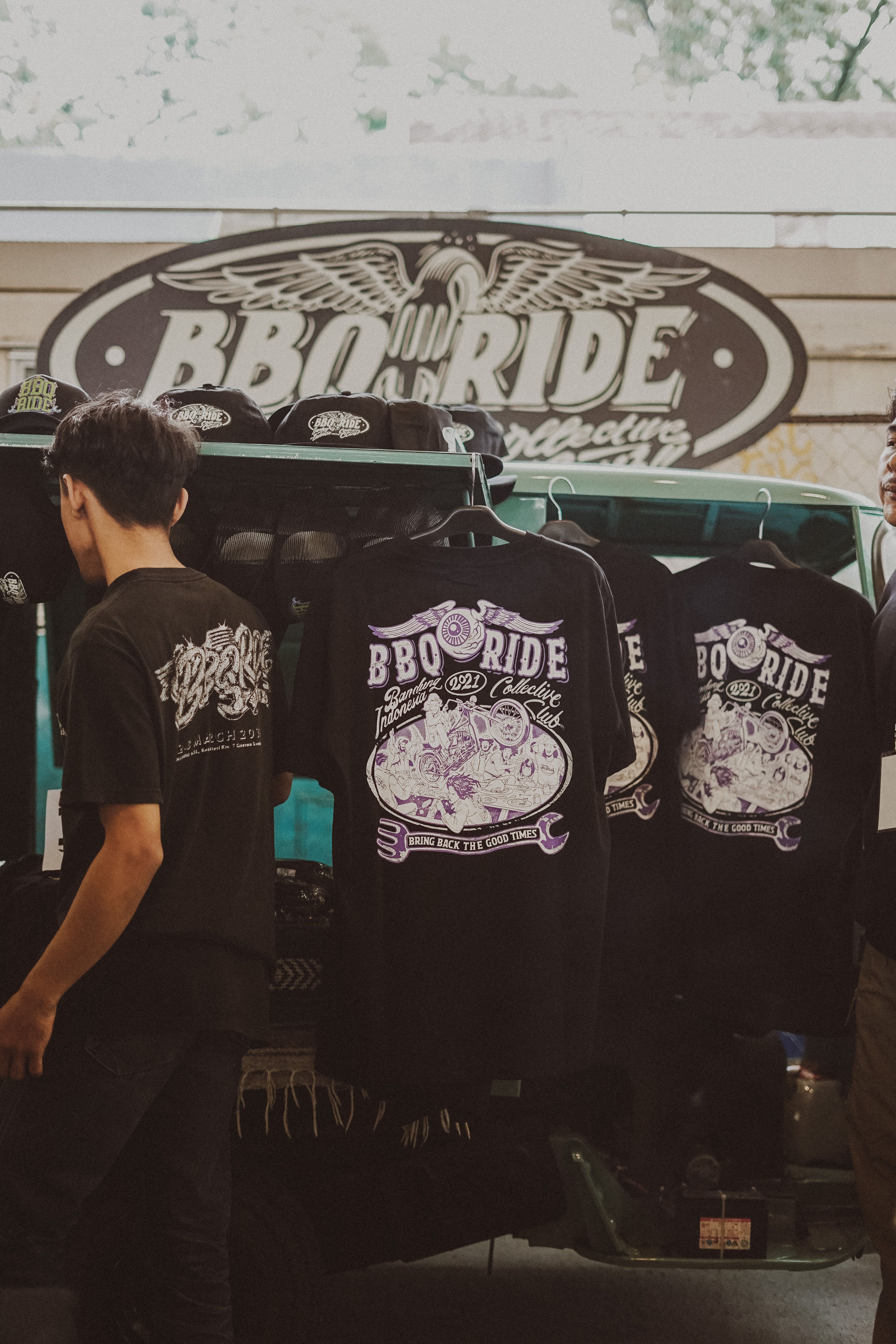 Finished custom apparel